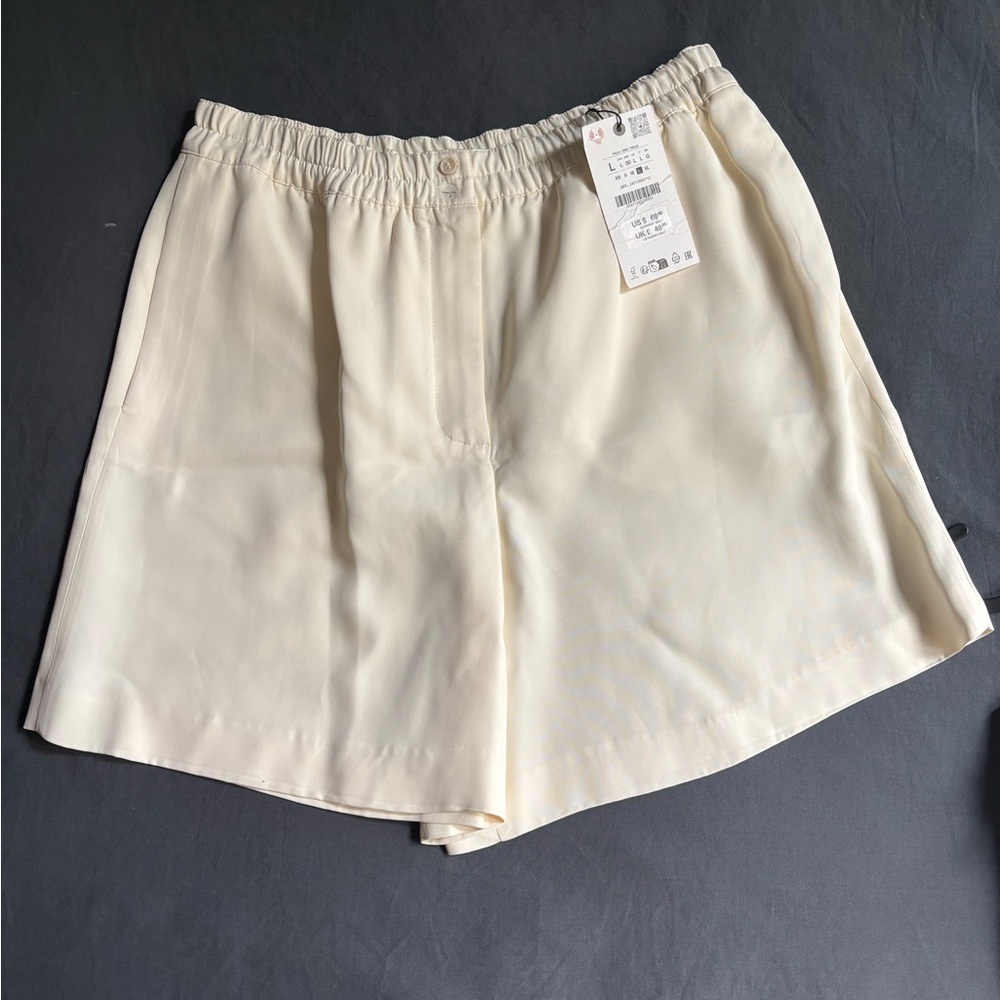Zara Cream Women's Bermudas